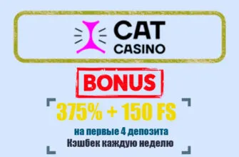 cat casino приветственный бонус